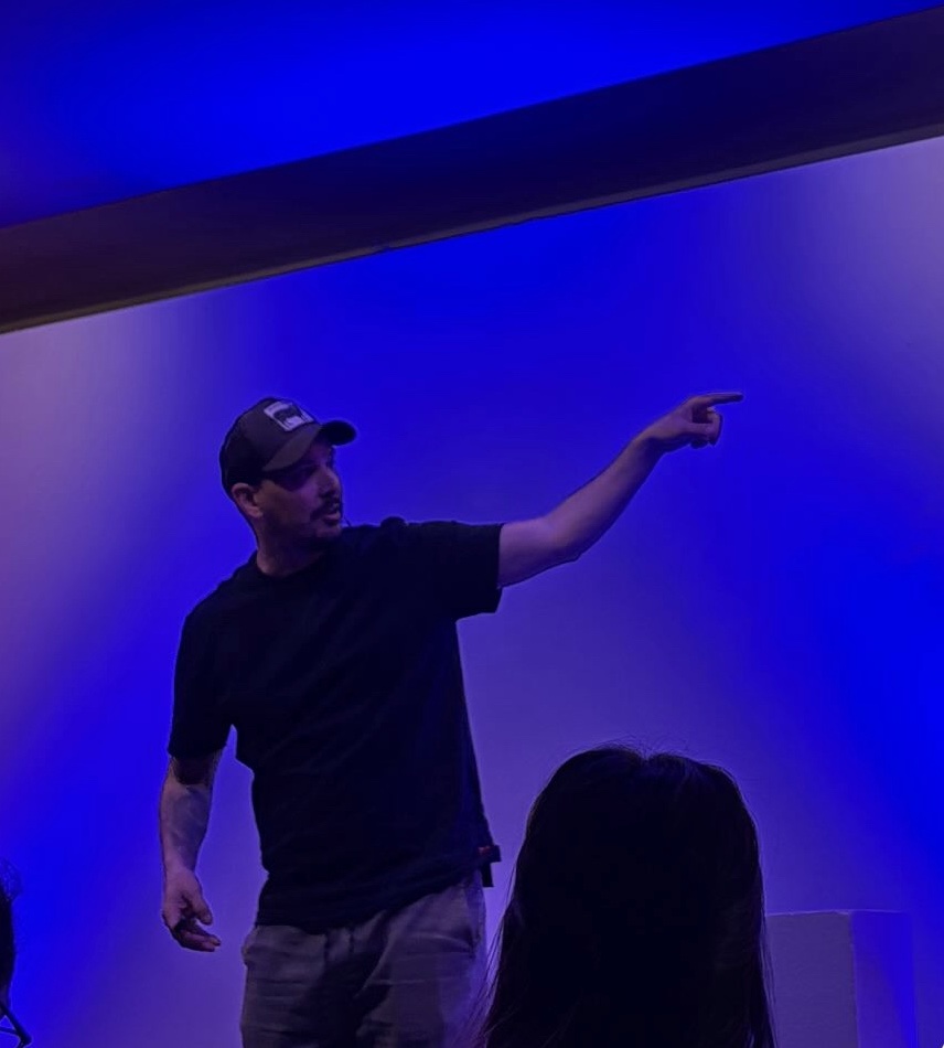 Bruno Dangelo en un evento de SEO & GEO
