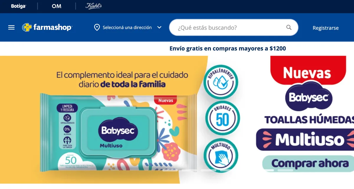 Farmashop Uruguay — SEO estructural para ecommerce de alto volumen